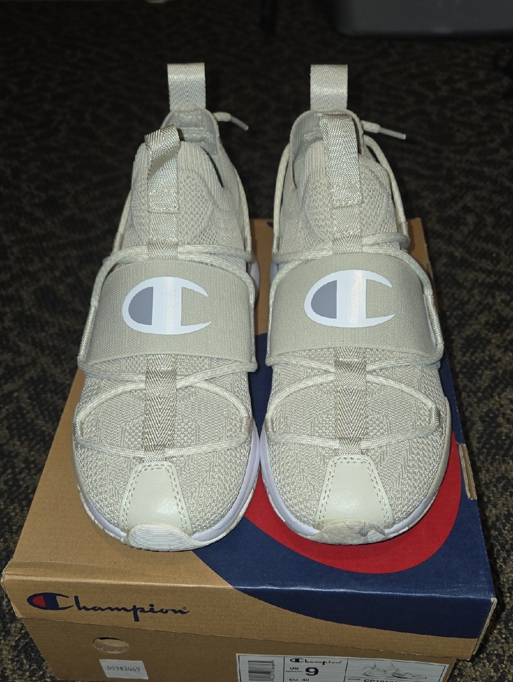 Womens Champion XG Reveal Shoes Natural Colorway Size 9 Slip On Sneakers